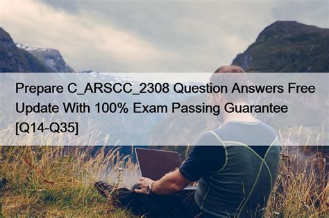 C_ARSCC_2308 Exam