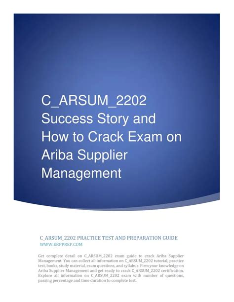 C_ARSUM_2202 Prüfung