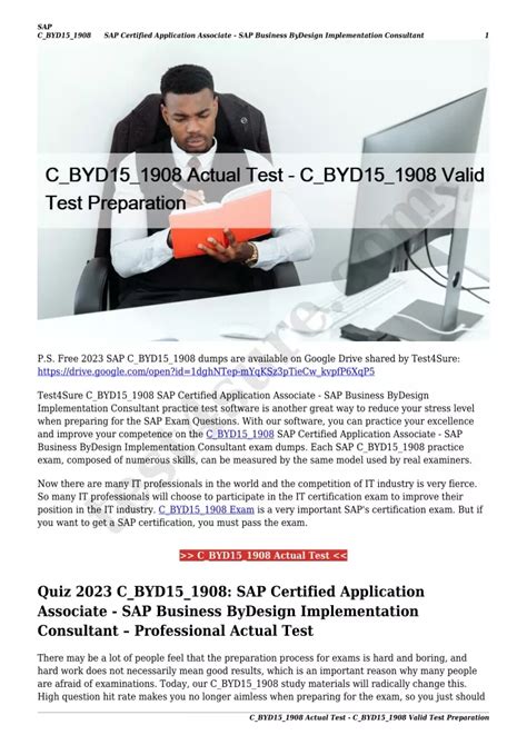 C_BYD15_1908 Online Tests
