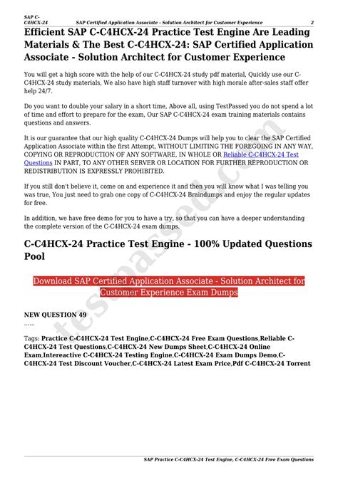 C_C4HCX_24 Exam Fragen