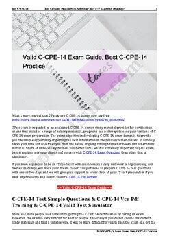 C_CPE_14 Exam