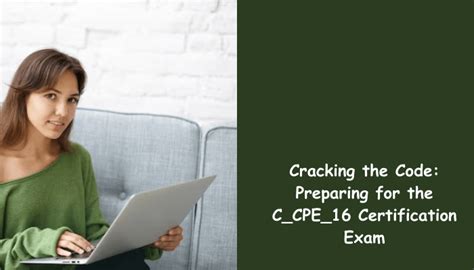 C_CPE_16 Prüfung