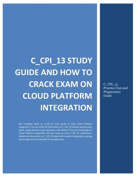 C_CPI_13 Exam Cram Review