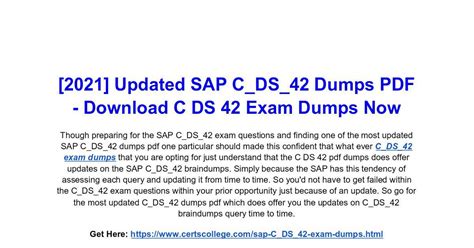 C_DS_42 Dumps.pdf