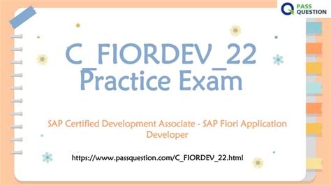 C_FIORDEV_22 Prüfungsvorbereitung