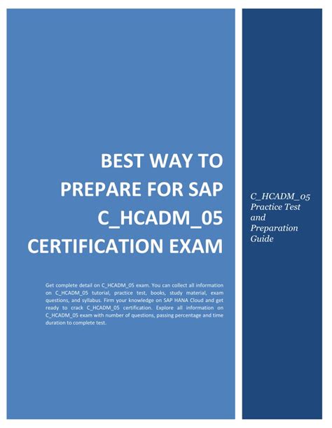 C_HCADM_05 Zertifikatsdemo