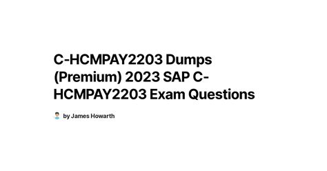 C_HCMPAY2203 Dumps