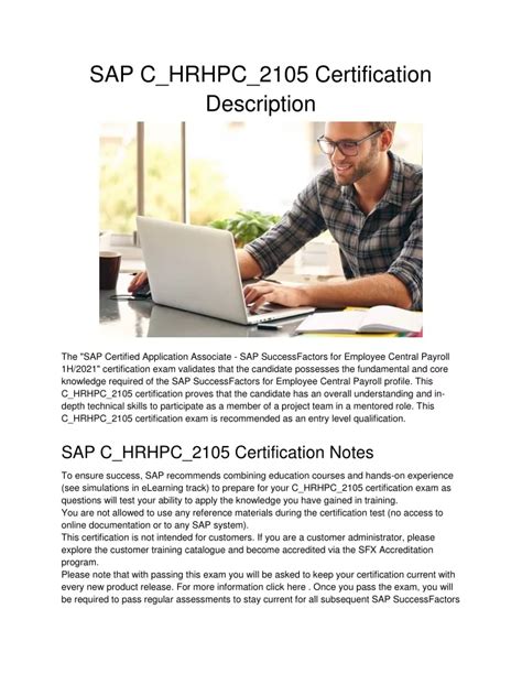 C_HRHPC_2105 PDF Testsoftware