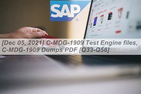 C_MDG_1909 PDF Testsoftware