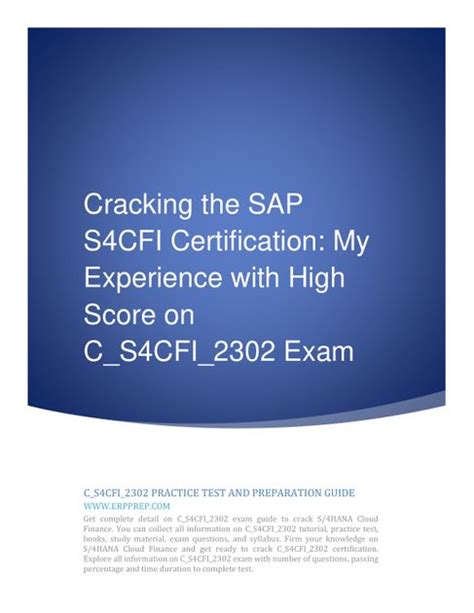 C_S4CFI_2302 PDF Testsoftware