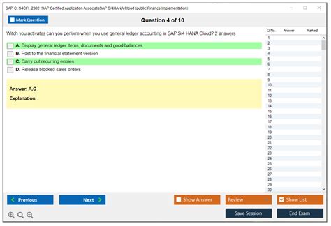 C_S4CFI_2302 Prüfungsfrage