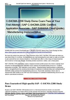 C_S4CMA_2208 PDF Demo