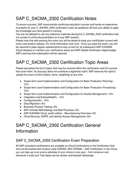 C_S4CMA_2302 Zertifizierungsantworten