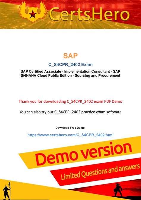 C_S4CPR_2402 PDF Testsoftware
