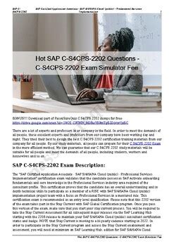 C_S4CPS_2202 PDF Demo