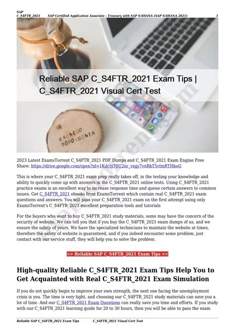 C_S4FTR_2021 Online Test