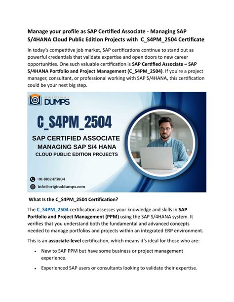 C_S4PM SAP Certified - Managing SAP S/4HANA Cloud Public - Udemy - coolestguyplanet.net