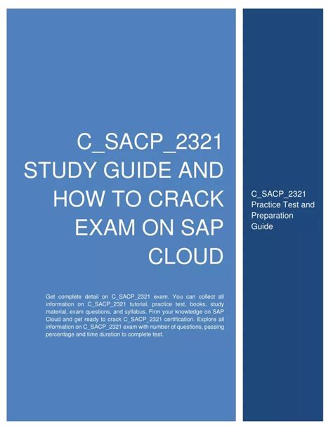 C_SACP_2321 Tests