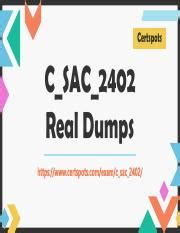 C_SAC_2402 Dumps