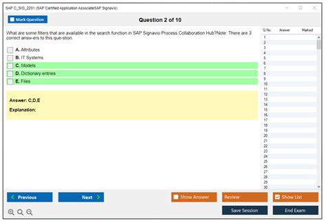 C_SIG_2201 Online Prüfung