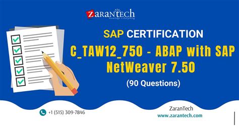 C_TAW12_750 Zertifikatsdemo