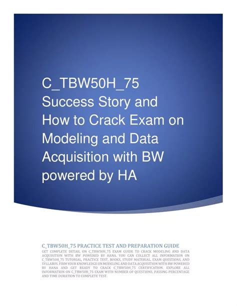C_TBW50H_75-Deutsch Zertifizierungsprüfung