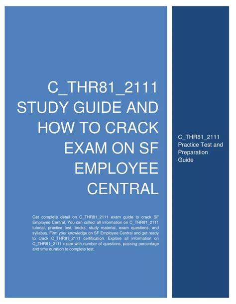 C_THR81_2111 Prüfungs Guide