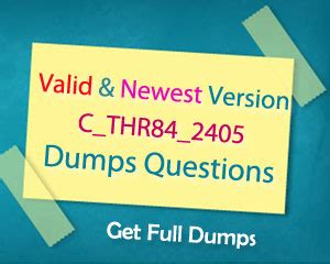 C_THR84_2405 Dumps