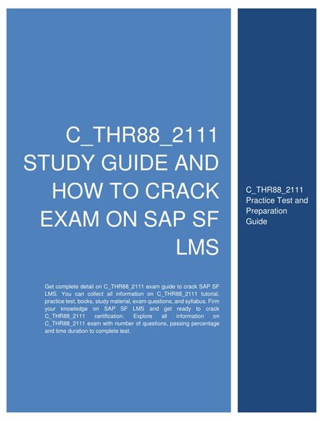 C_THR88_2111 Prüfungs Guide