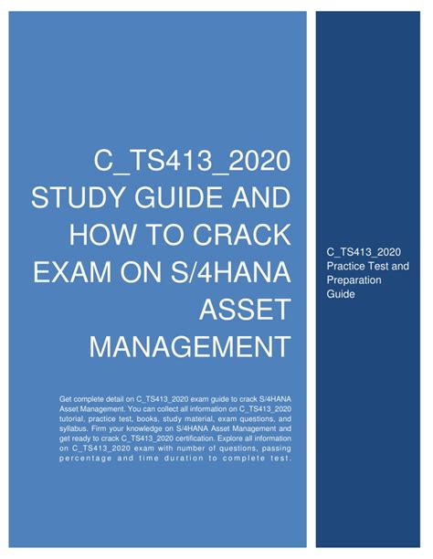 C_TS413_2020 Exam