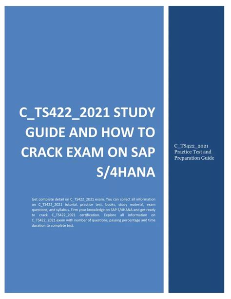 C_TS422_2021 Prüfungs Guide