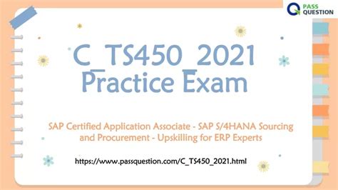 C_TS450_2021 Testking