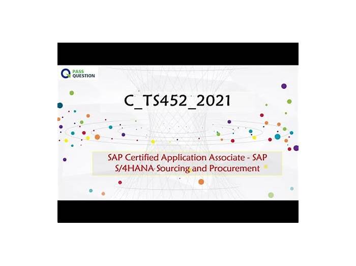 C_TS452_2021 Prüfungsmaterialien