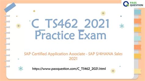 C_TS462_2021 Online Prüfung
