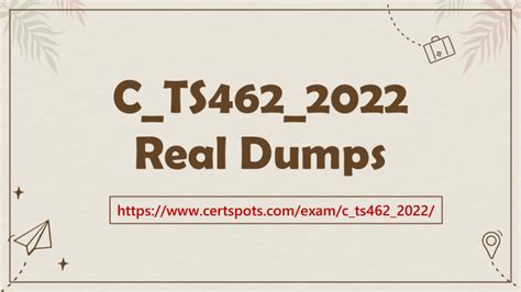 C_TS462_2022-KR Dumps
