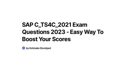 C_TS4C_2021 Testantworten