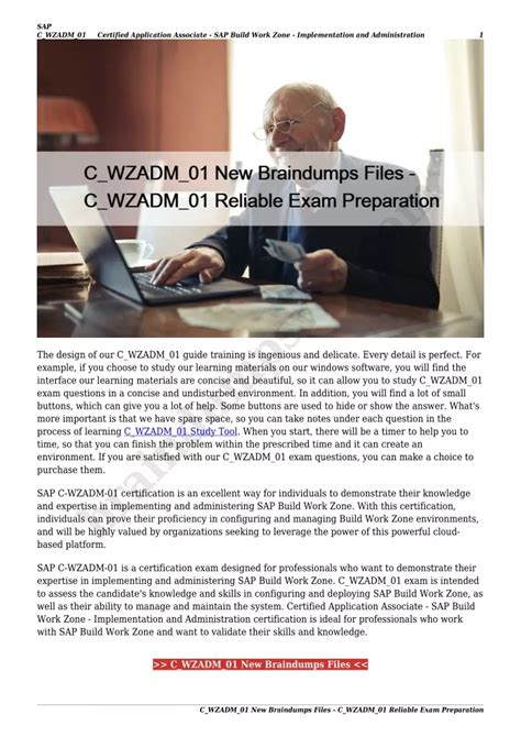 C_WZADM_01 PDF Demo