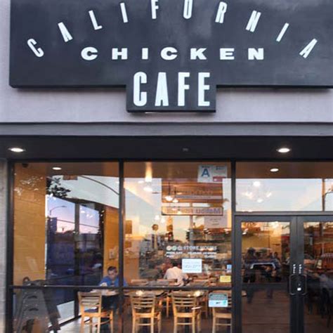 Ca chicken cafe. Specialties: Rotisserie Chicken, Wraps & Salads Established in 1991. California Chicken Cafe has been serving rotisserie chicken, salads, and wraps since 1991 when the first store opened on Melrose Avenue. Two college friends started California Chicken Cafe with the vision of a quick service restaurant with great value and great food. Melrose was busy … 