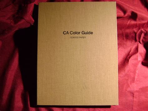 Ca color guide for offset lithography coated paper. - A guide to the collection of tiles.