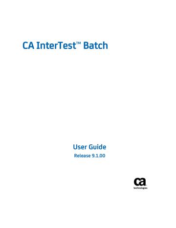 Ca intertest for batch user guide. - Rapid gui programming with python and qt the definitive guide to pyqt programming.