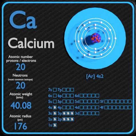 Ca protons. Calcium is a chemical element with atomic number 20 which means there are 20 protons and 20 electrons in the atomic structure. The chemical symbol for Calcium is … 