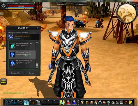 Cabal Online Change Hair Kit Oriental - YouTube