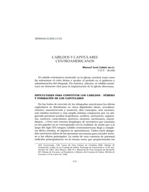 Cabildos y elites capitulares en yucatán. - The thirty two vidya s reprint.