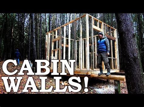 Cabin in the Woods Build! Milling LOGS into LUMBER, Floor ... - YouTube