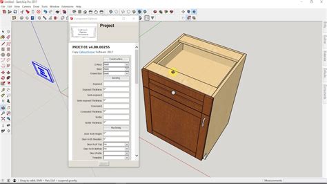 Cabinet sense sketchup.  Sketchup uses the component location preference to set...