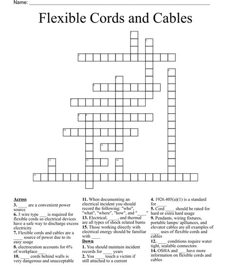 Cable cable familiarly crossword. Things To Know About Cable cable familiarly crossword. 