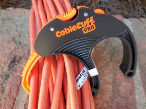 Cable Cuff Pro: We saw these in action at a soccer gathering a couple weeks ago. My husband was wrapping up an extension cord and another guy handed him this to secure it. He couldn’t stop talking about how cool it was. All the sudden a bunch of the men were standing around gawking at this gadget.. 