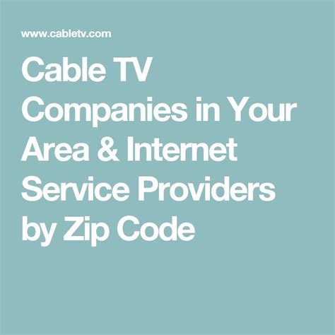 Cable tv providers in my area by zip code. Things To Know About Cable tv providers in my area by zip code. 
