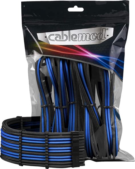 CableMod PSU-Cabel Sleeved Extension Kit PC PRO ModMesh PC güç.