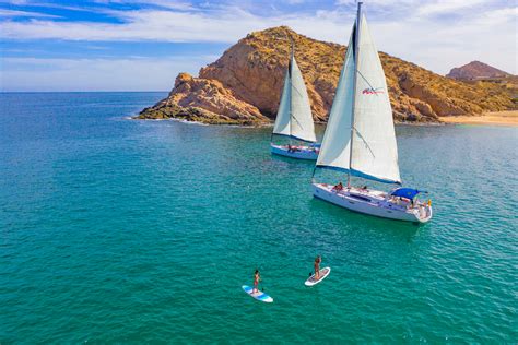 Cabo adventures. per group (up to 4) LIKELY TO SELL OUT*. Private Luxury Sailing Cruise in Los Cabos with Lunch and Open Bar. from. $2,249.00. per group (up to 15) Lands End Luxury Sail and Snorkel Cruise in Cabo San Lucas. from. $105.00. 